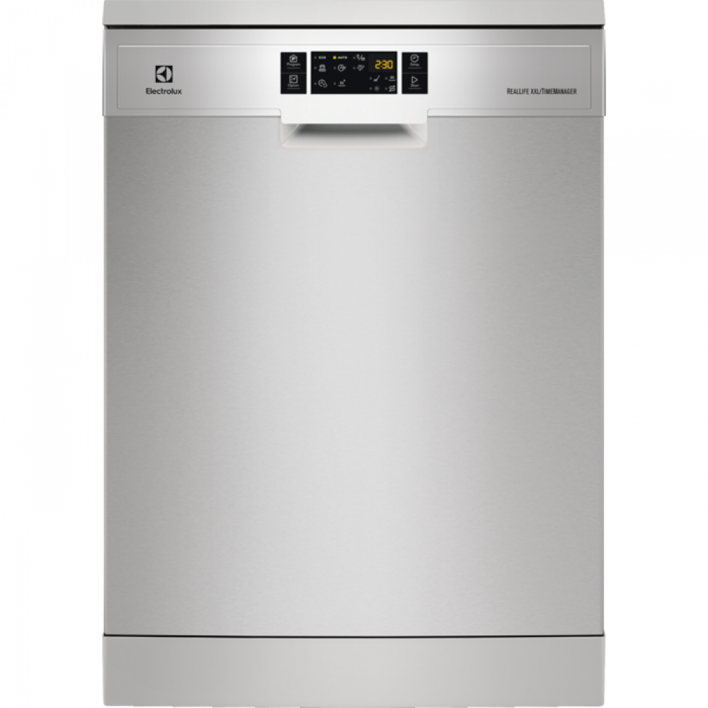 Electrolux dishwasher, 6 programs, 15 place settings, stainless steel, Italian made