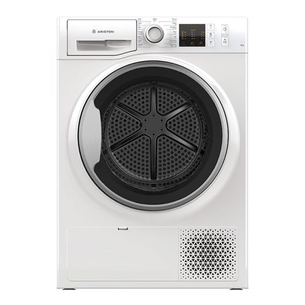 Ariston Dryer Front Load – Condensing – 8 Kg Drying – 15 Programs – White