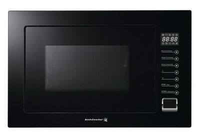 Kelvinator Microwave Built-In, 28 Liters, Black