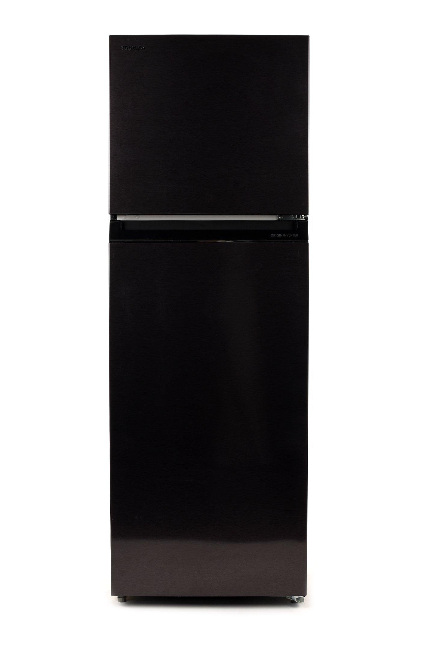 Toshiba Refrigerator 10.7Cu.ft, Freezer 3.8Cu.ft, Origin Inverter, Satin Gray