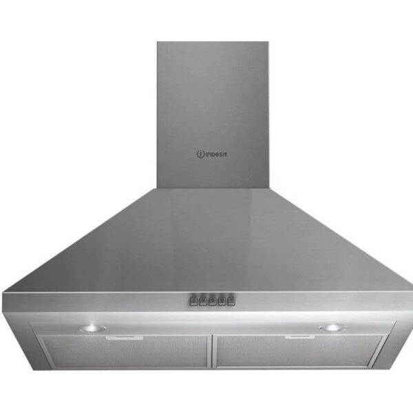 Indesit Free-Standing Wall Mounted Chimney Cooker Hood – 3 Speeds – grey – 50×60 cm