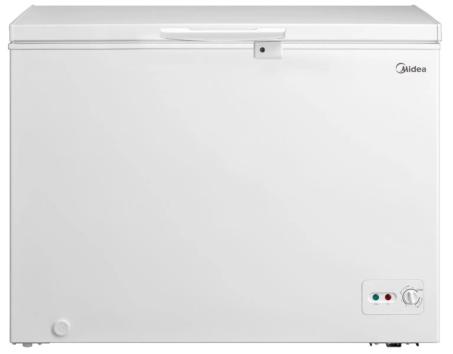 Midea Chest Freezer Double Door 10.2 Cu.Ft 290 Liters White