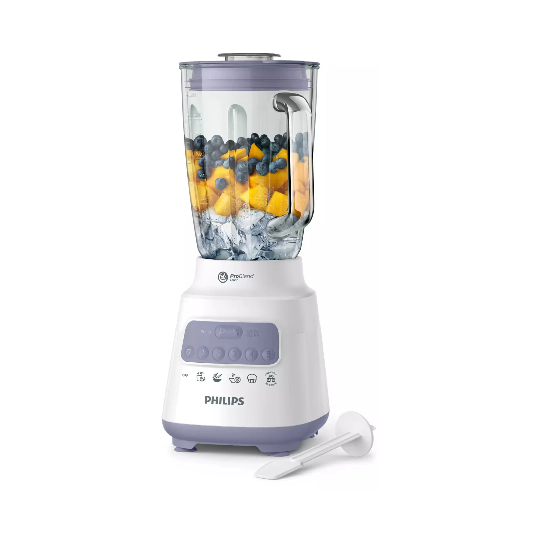 Philips Blender Core 1.5L Glass Jar 700W Lavender