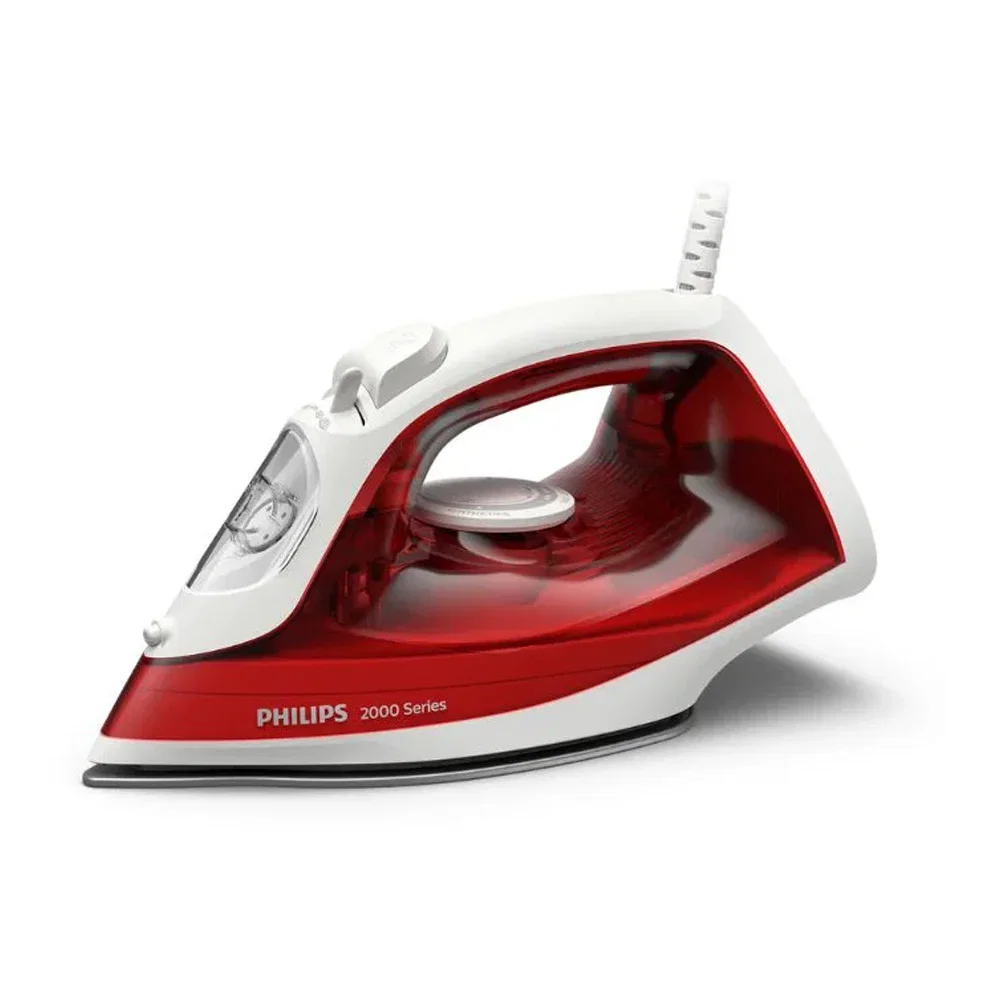 Philips 2000 Series Steam Iron 2000W – Red/White
