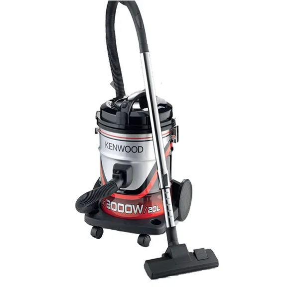 Kenwood OWVDM40-000BR Drum Vacuum Cleaner 2000W 20L Large Capacity Washable Filter Long Power Cord