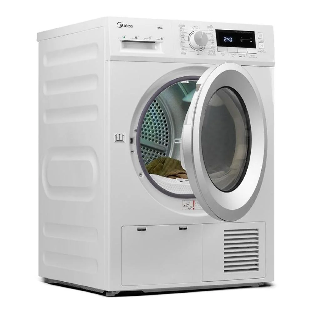 Media dryer, 8 kg, condenser, 16 programs, white