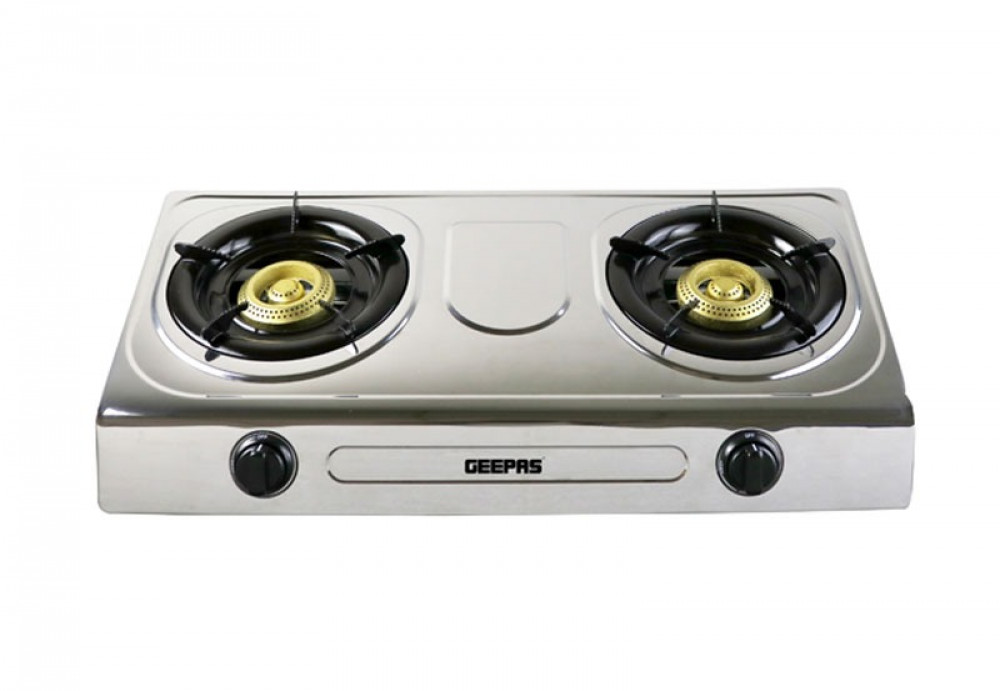 Geepas 2-burner gas flat oven