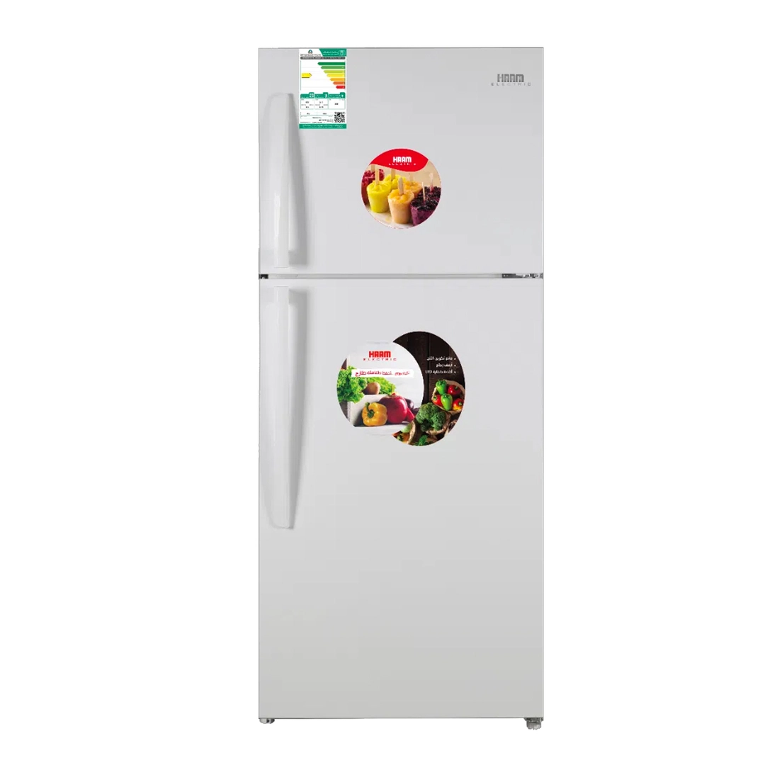 Ham 2-Door Refrigerator, 14.4 cu ft, 410 L, White
