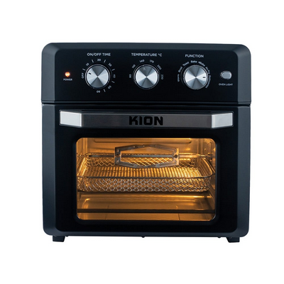 Kion Oven And Air Fryer 18 Liter, 1500 Watt, Black