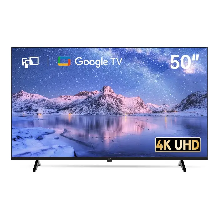 Telezone 50" TV Smart 4k UHD QLED