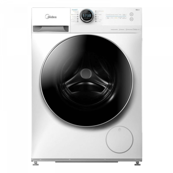 Midea Washer and Dryer Front Load – 12 Kg washing & 8 Kg Drying – 16 Programs – White