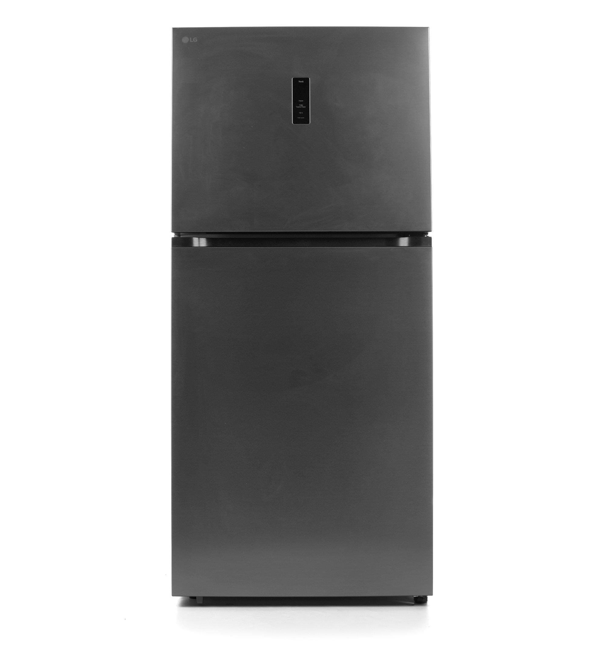 LG, Refrigerator 15.1Cu.ft, Freezer 6.5Cu.ft, Smart Inverter, ThinQ (Wi-Fi), Silver