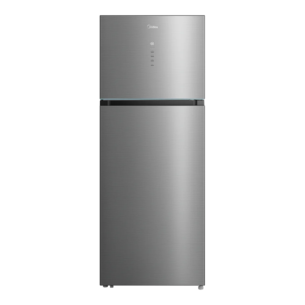 Midea 16.5 Cu.ft Top Freezer Refrigerator 467L Inverter External Display Stainless