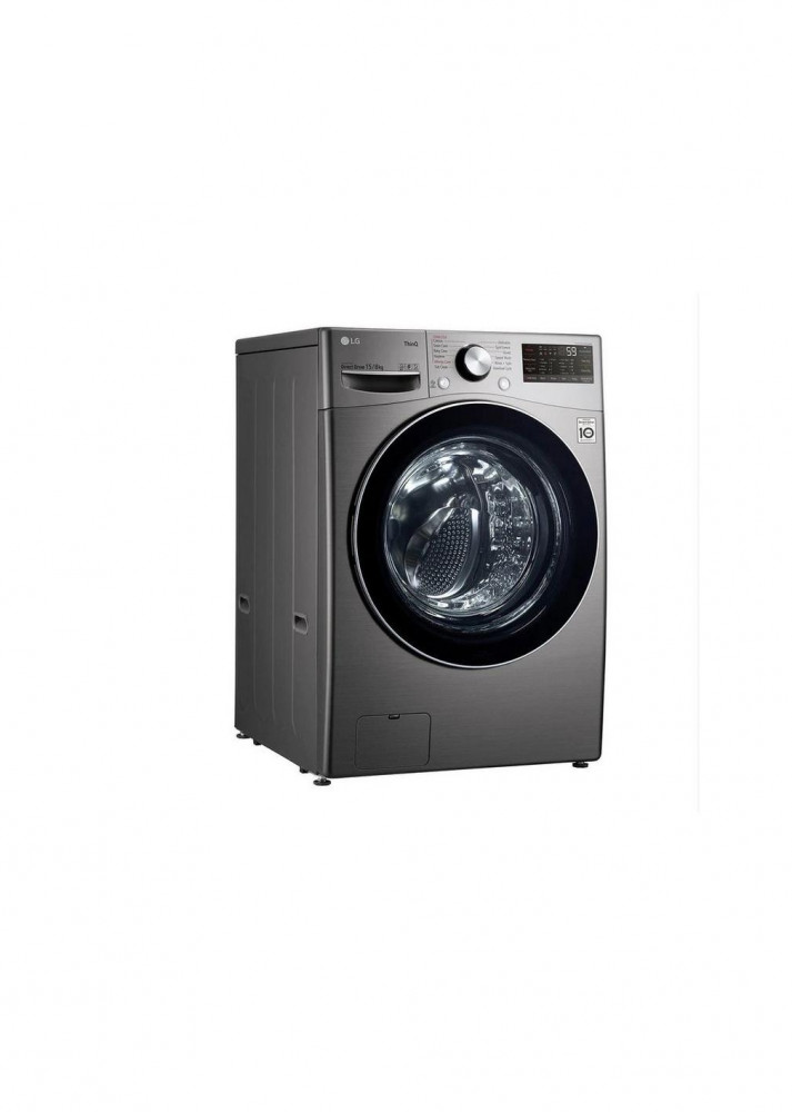 LG Automatic Washing Machine Combo, 15kg Washing Capacity, 8kg Drying Capacity, Front Loading, Silver