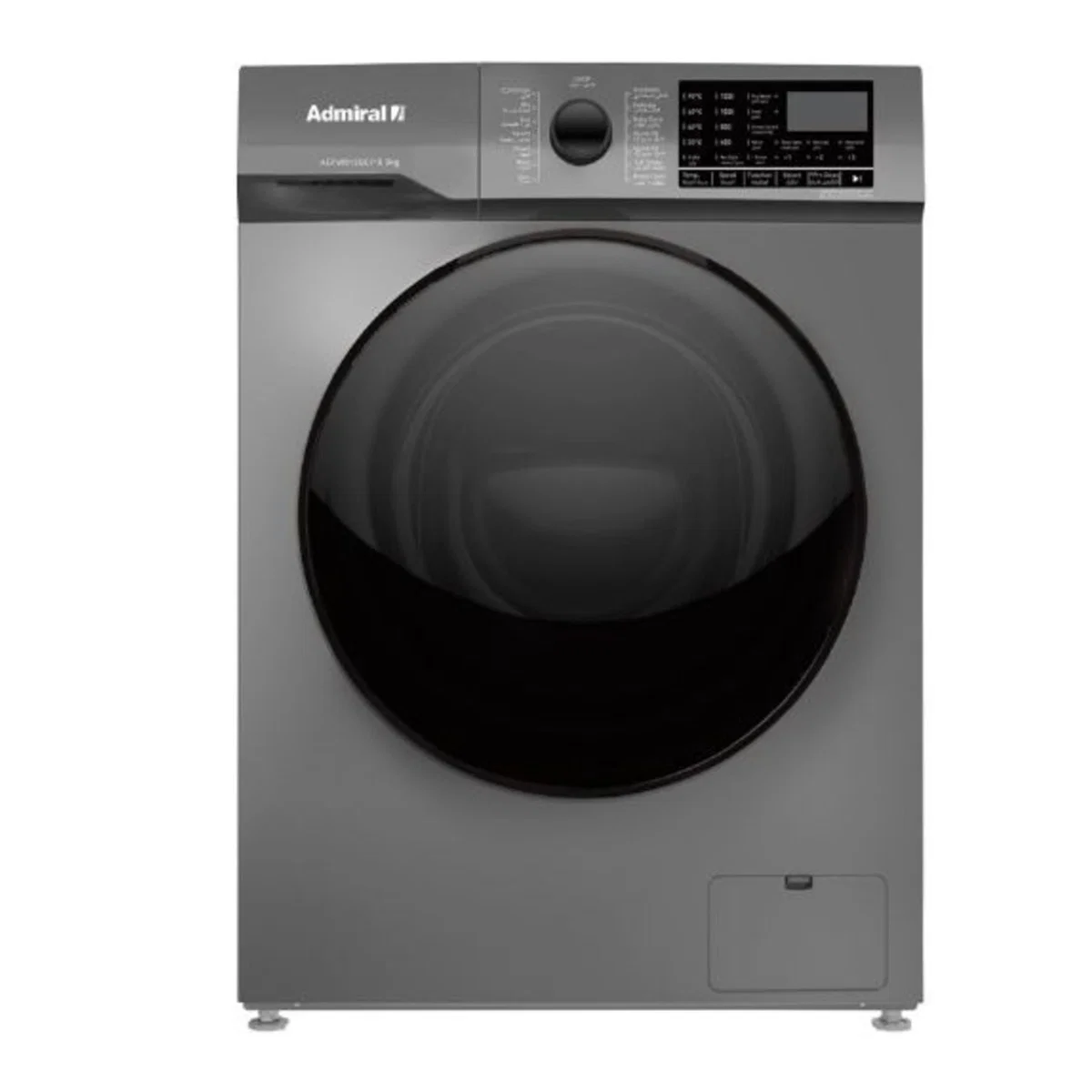 Admiral Front Load Washer 10kg Inverter Silver