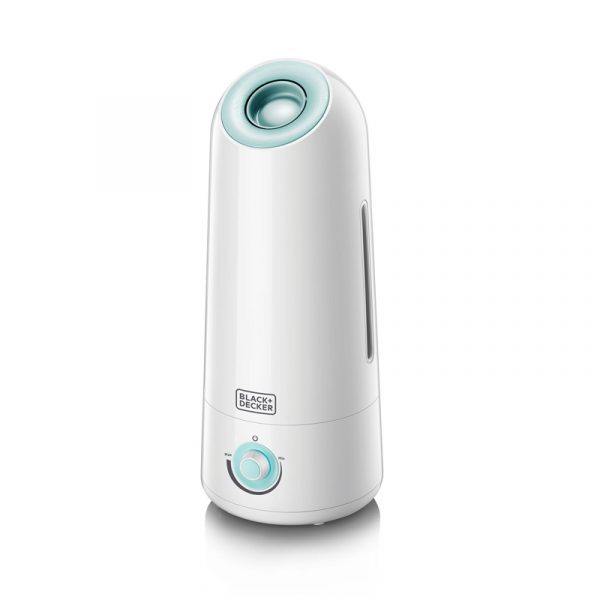 BLACK+DECKER Air Humidifier – 5L capacity – Mist Level Control – White