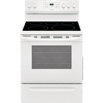 Frigidaire Electric Oven 5 Burners 65 x 76 Ceramic, White (American)