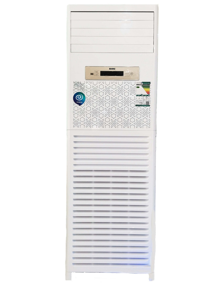 Basic 4 Ton Floor Standing Air Conditioner, Hot & Cold, Inverter, BTU48000