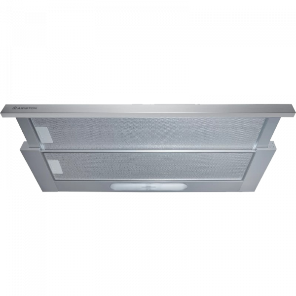 Ariston Built-In Telescopic Hood – 3 Speeds – 90 Cm – Grey