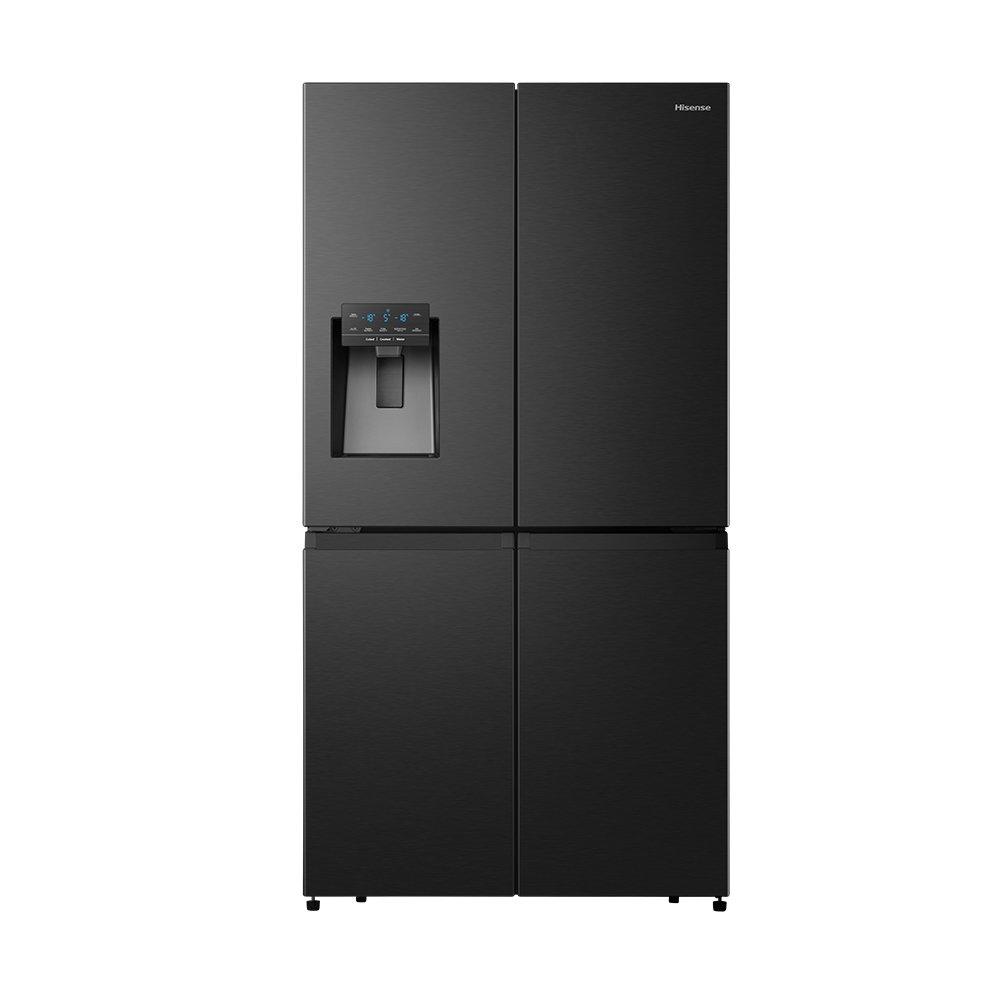 Hisense Refrigerator 12.4Cu.ft Freezer 6.7Cu.ft, Ice Maker Dispenser, Black