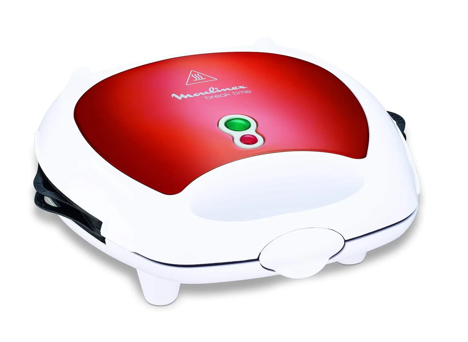 Moulinex Sandwich Maker, 700 Watts, Non-Stick  Red