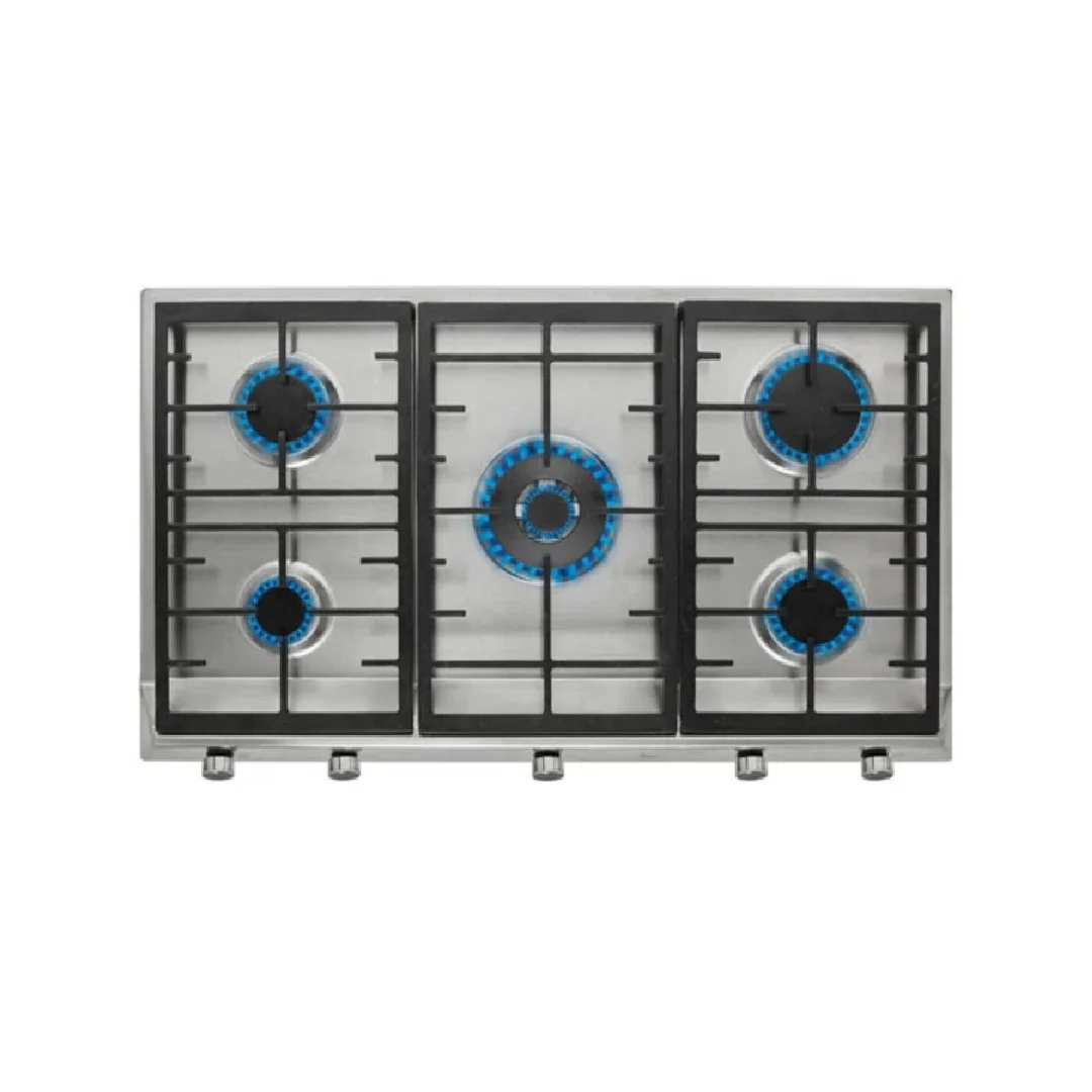 Teka Built-in Gas Hob 90cm 5 Burners Cast Iron Grids Auto Ignition Stainless Steel