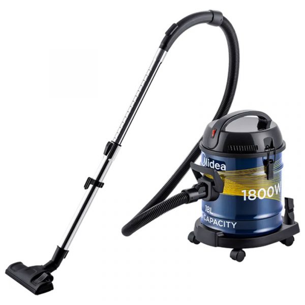 Midea Vacuum Cleaner Barrel Corded – 18 L – 1800 W – Blue