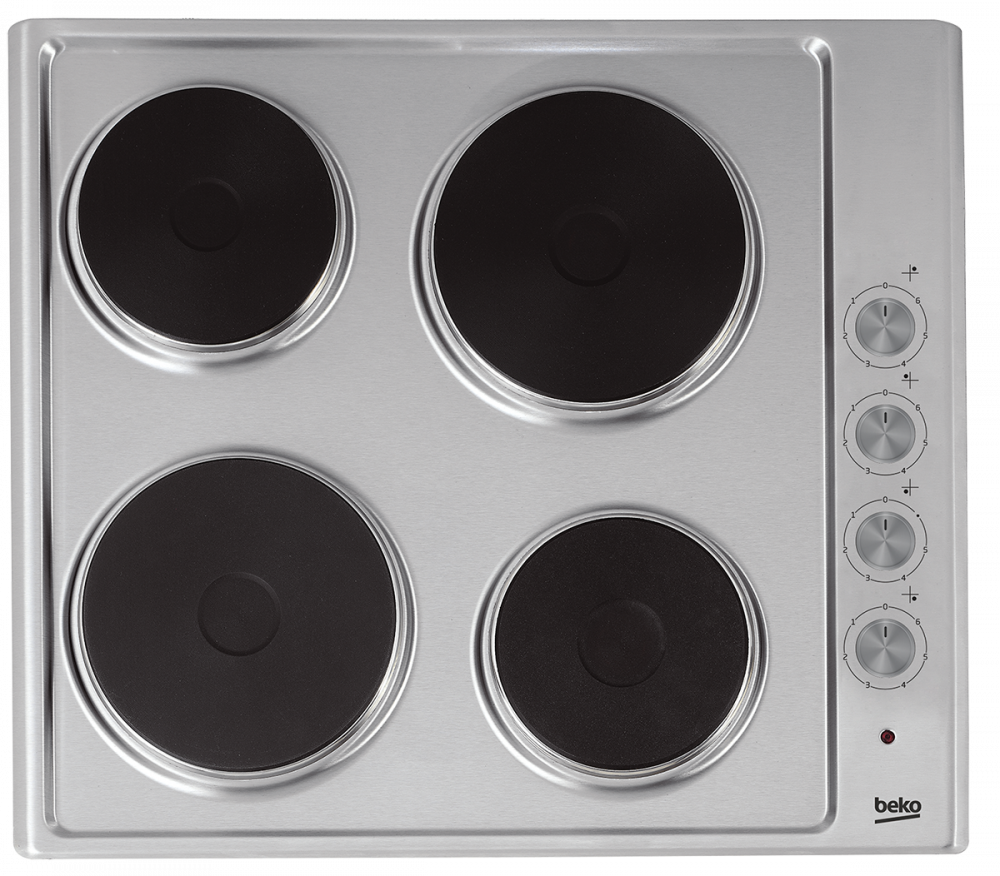 Beko electric flat oven, 4 stone burners, 60 cm, 5000 watts