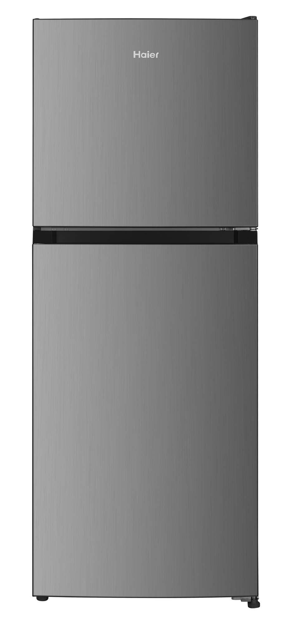 Haier, Refrigerator 5.1Cu.ft, Freezer 1.8Cu.ft, LED light, Recessed Handle, Inox
