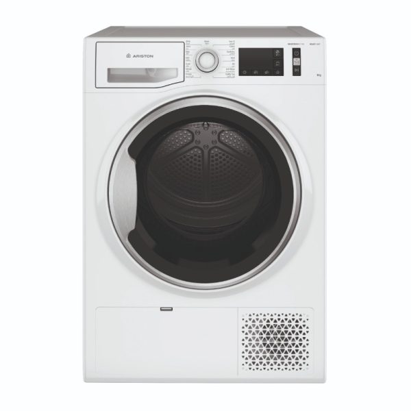 Ariston Dryer Front Load – Condensing (Heating pump) – 9 Kg Drying – 15 Programs – White