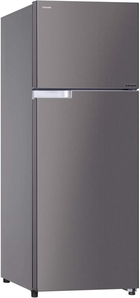 Toshiba 2-Door Refrigerator, 12.8 cu. ft., Inverter, Dark Silver