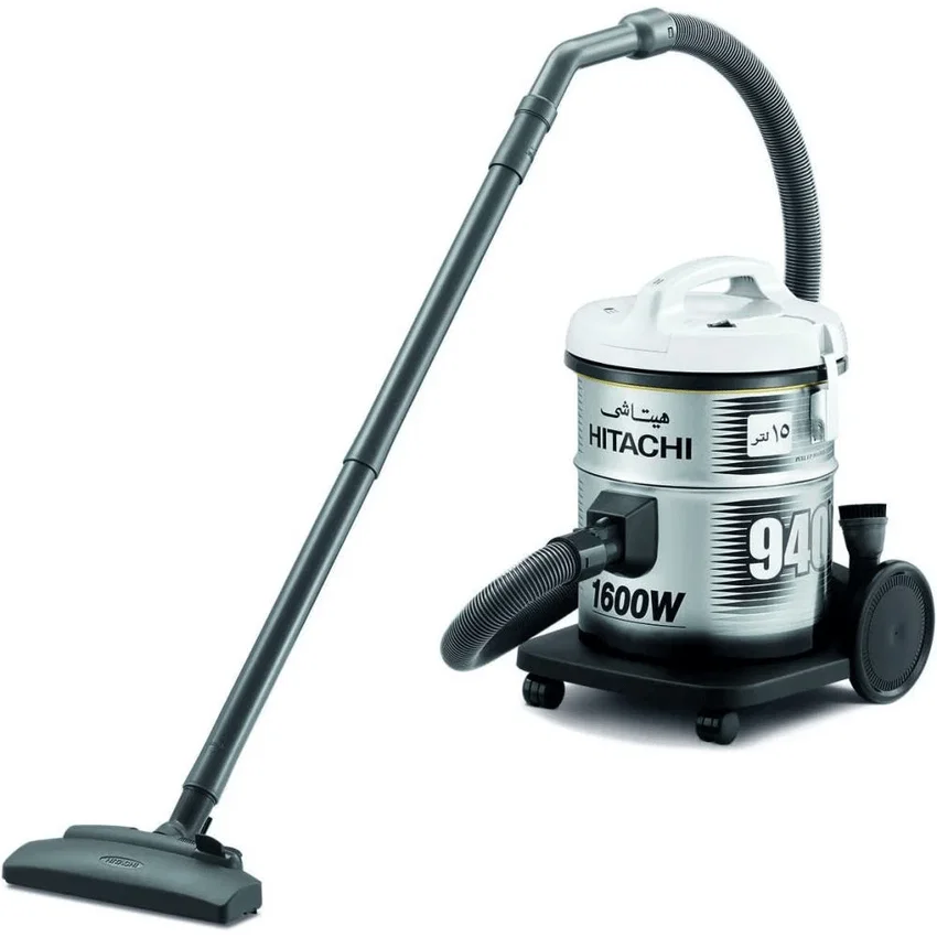 Hitachi Drum Vacuum Cleaner 15L, 1600W, Thailand, Gray
