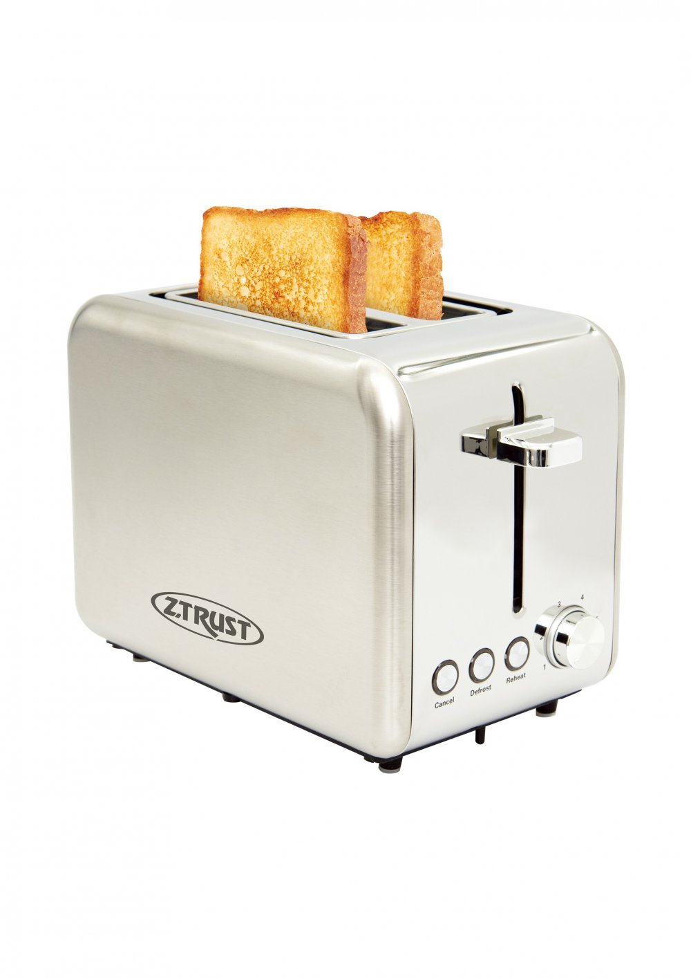 Z.Trust Toaster, 2Slice,700-850W-St