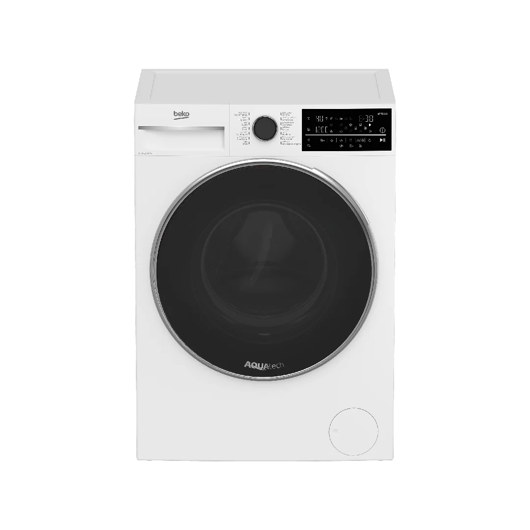 Beko Washing Machine Front Load 12kg 14 Programs 1400Rpm White