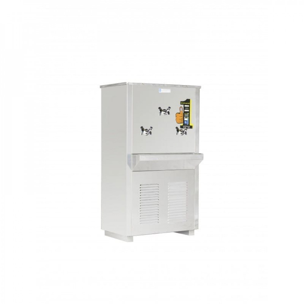 Al Kawthar Steel Water Dispenser, 160 Liters, 3 Taps