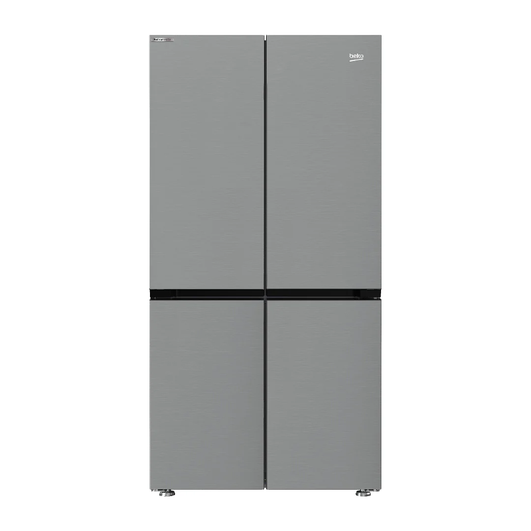 Beko Multi Door 4-Door Refrigerator 541L Triple Cooling - Inox