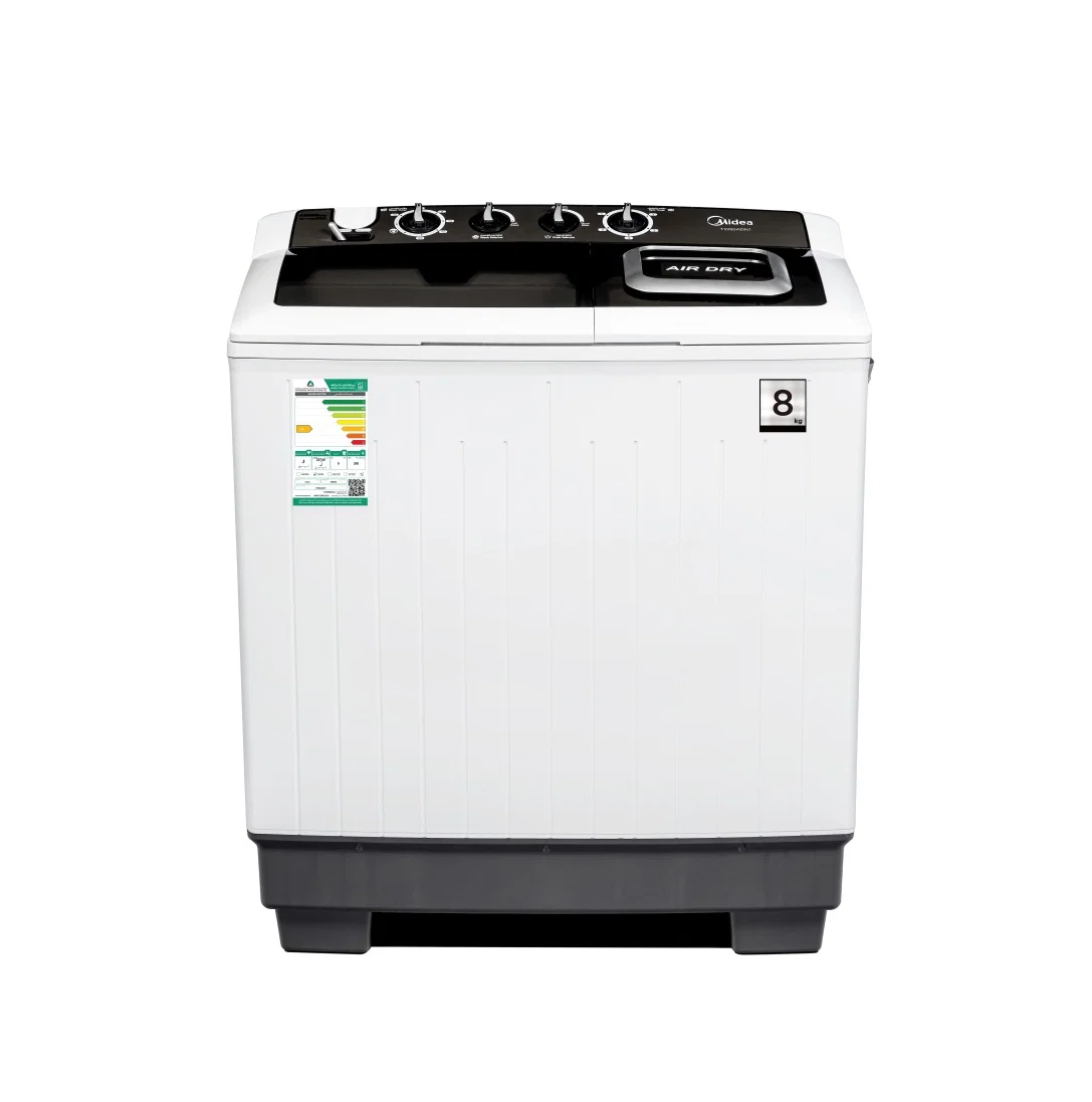 Midea Twin Tub Washing Machine 8 Kg Semi Automatic White