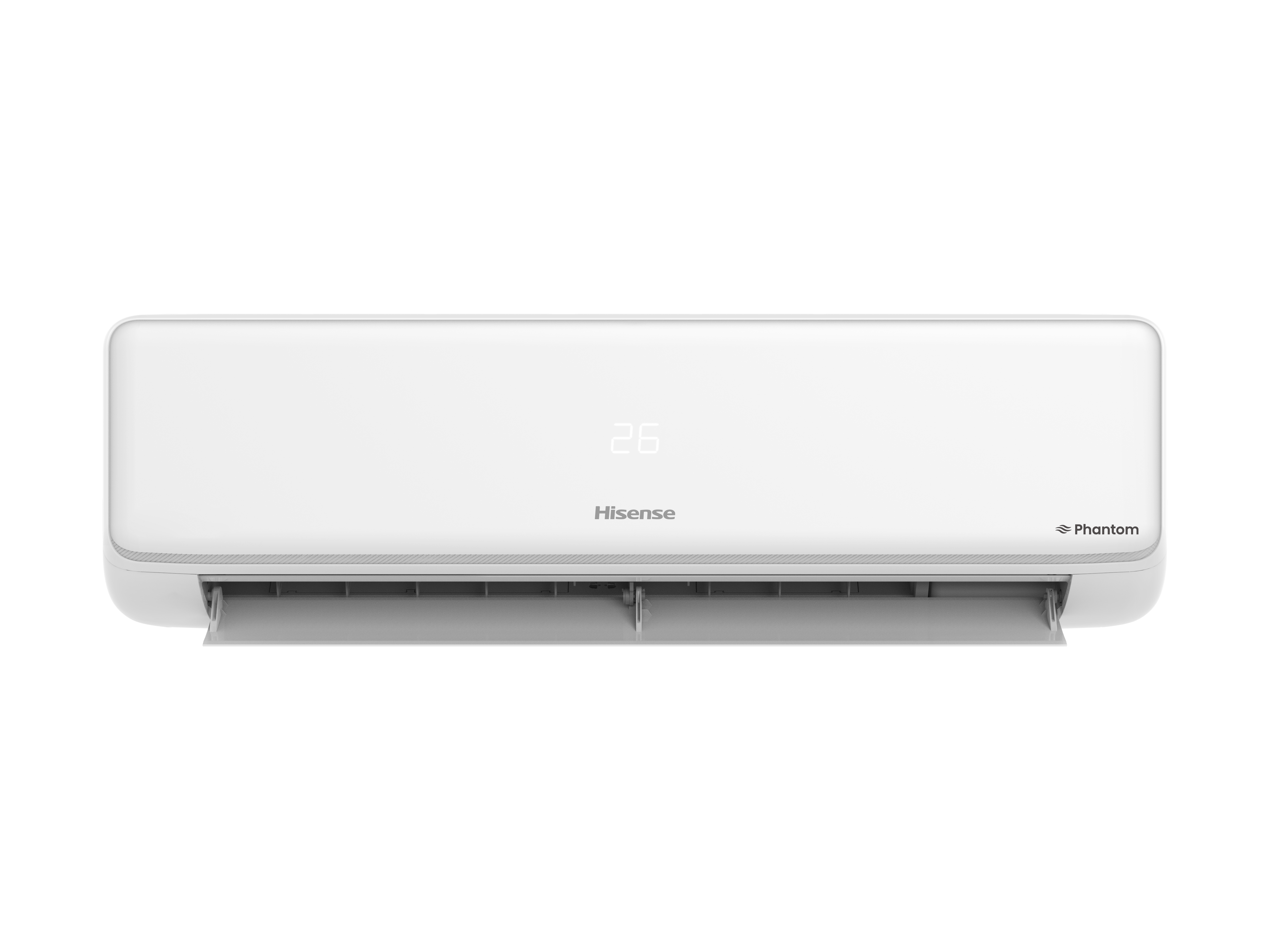 Hisense Phantom Split AC, 17,800 BTU, Wi-Fi, Hot and Cold.