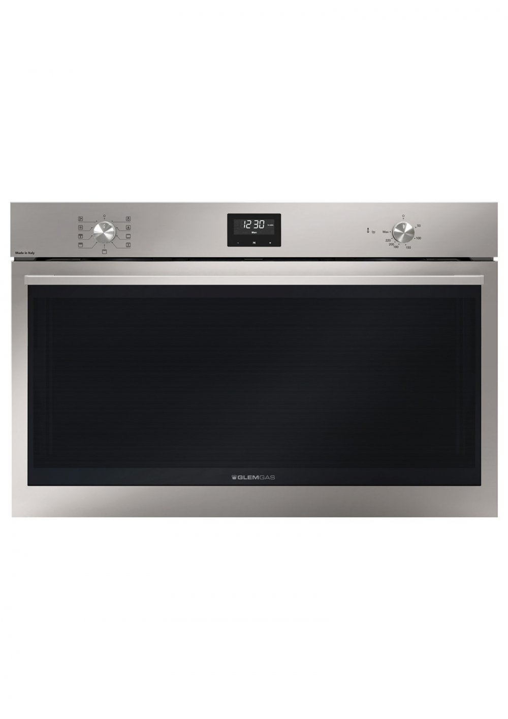 GlemGas Built-In Oven Electric 89.7cm, Grill, (9)Functions, 2Fans