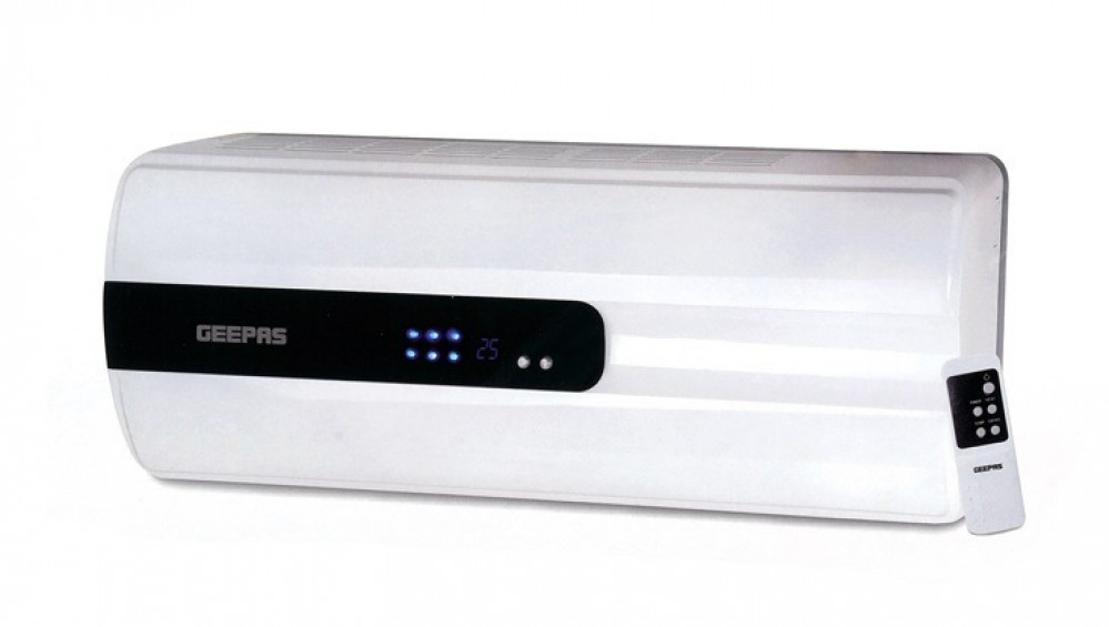 Geepas wall heater, 2000 watts, remote control