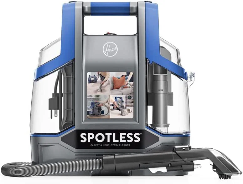 Hoover portable Carpet Washer 1.6L, Dirty water 1L, Blue/Gray