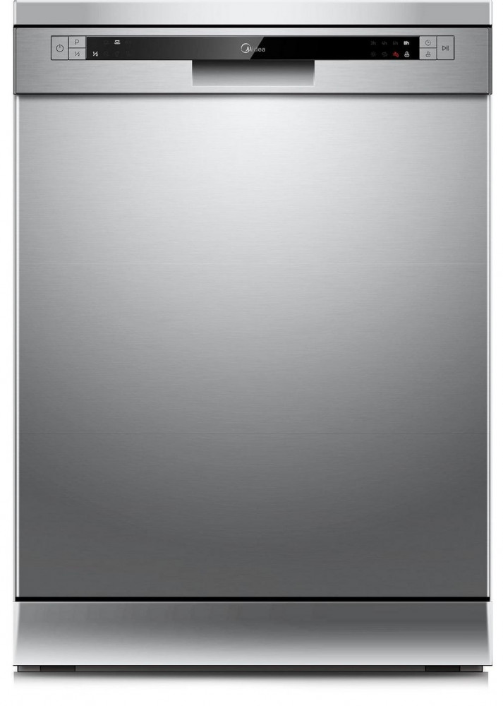 Midea Dishwasher, 12 Place Settings, 6 Programs, Stainless Steel