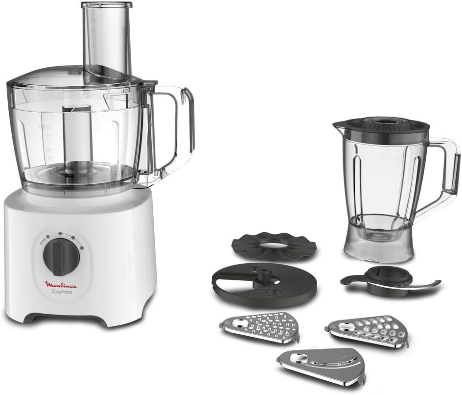Moulinex Food Processor 2.4L, 800W, 25 Functions