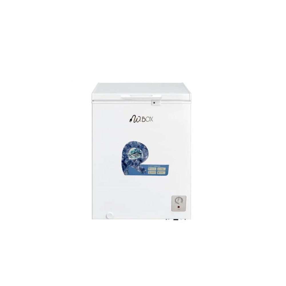 Wbox 95 Liter 3.4 cu ft Horizontal Freezer, White