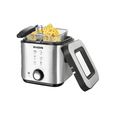 Kion Oil Fryer 1.5 Liters, 900 Watts, Steel