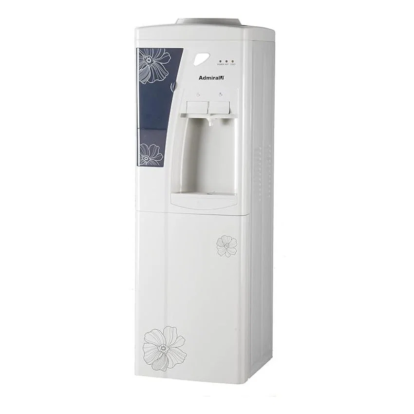 Admiral Top Load Water Dispenser Hot & Cold with Cabinet, White