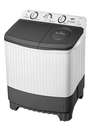 Haas Twin Tub Washing Machine 4.5 KG, White