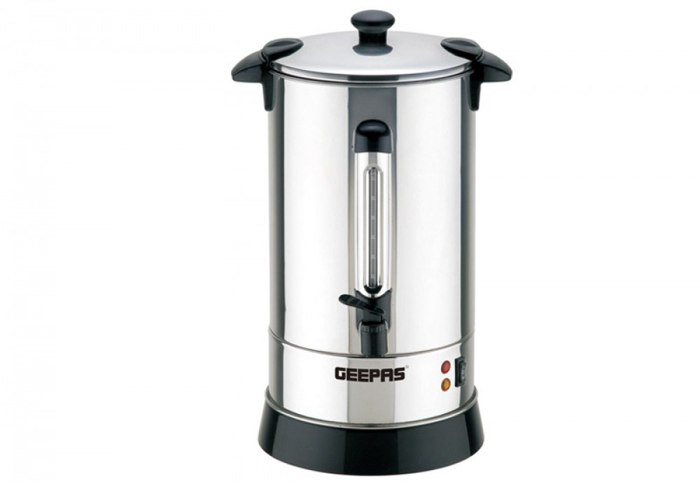Geepas 15L Stainless Steel Water Kettle with Tap