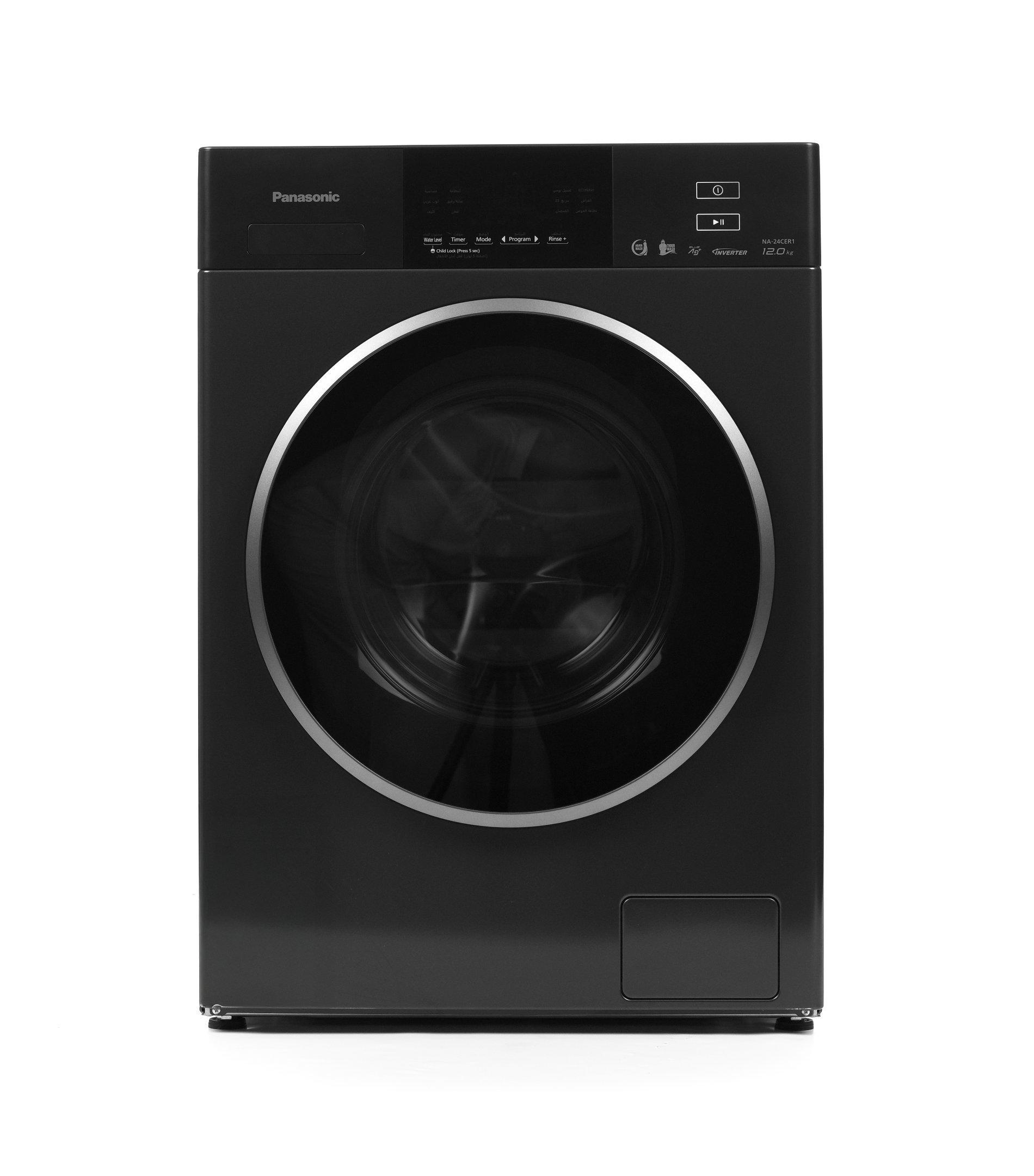 Panasonic, Front Load washer, 12 KG, Inverter, Silver