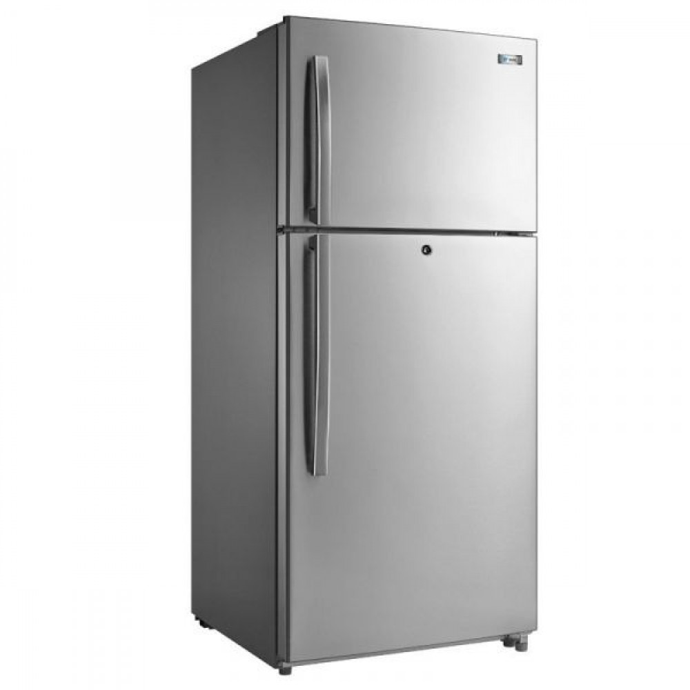 Mando 2-Door Refrigerator, 18 cu ft 511 L, Silver